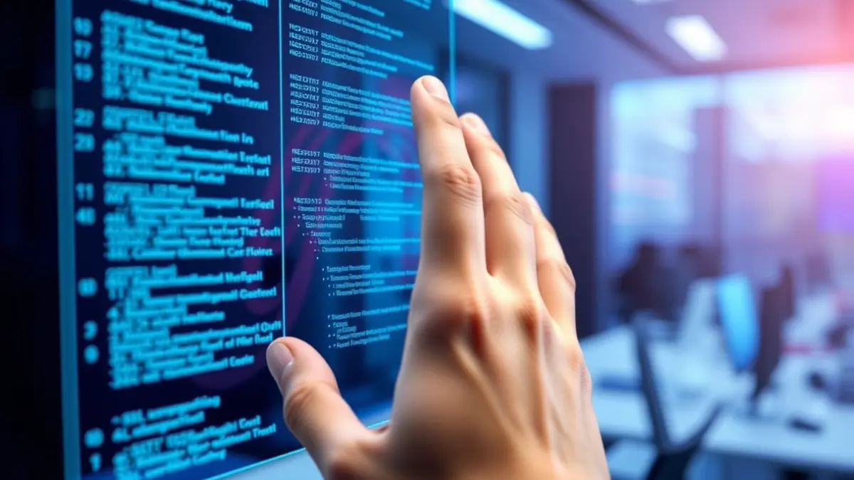 Imaxe xenérica de intelixencia artificial e o seu impacto no mercado laboral.