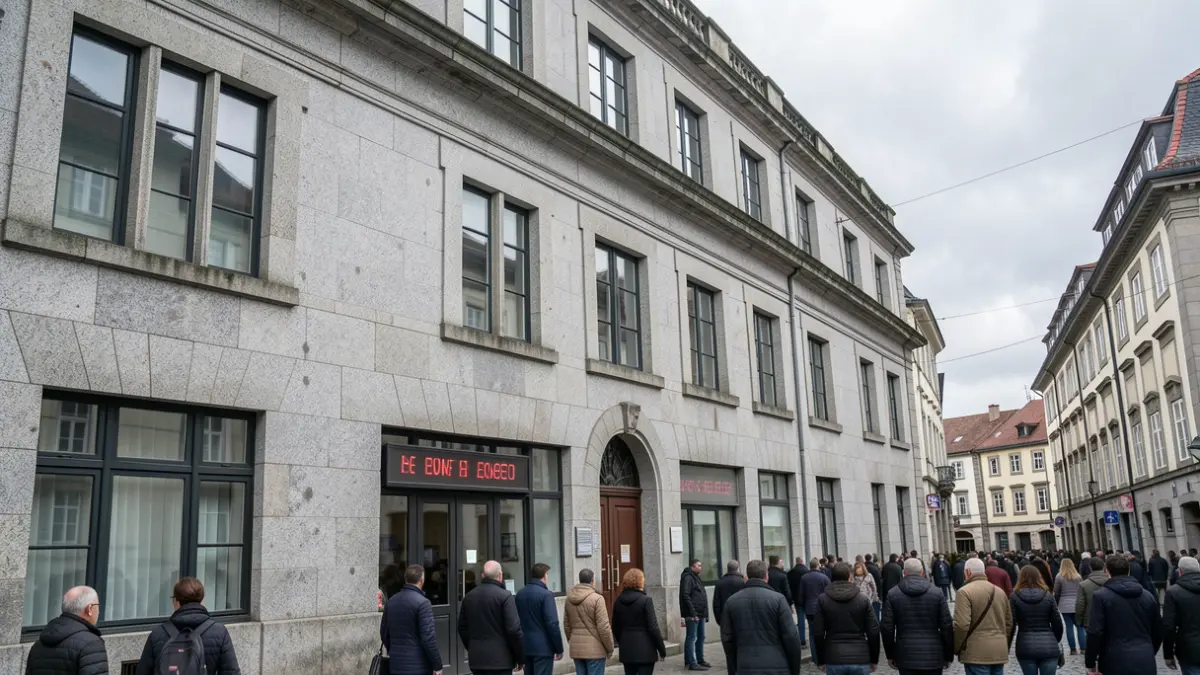 Imagen genérica de un edificio de periódico histórico en Galicia.