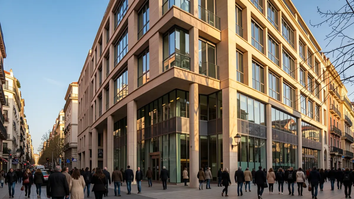 Imagen genérica de un edificio corporativo en Barcelona.