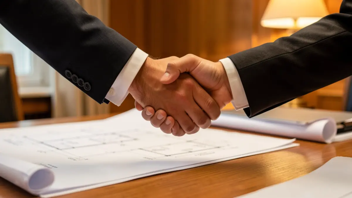 Generic image of a handshake symbolizing an agreement between company and workers.