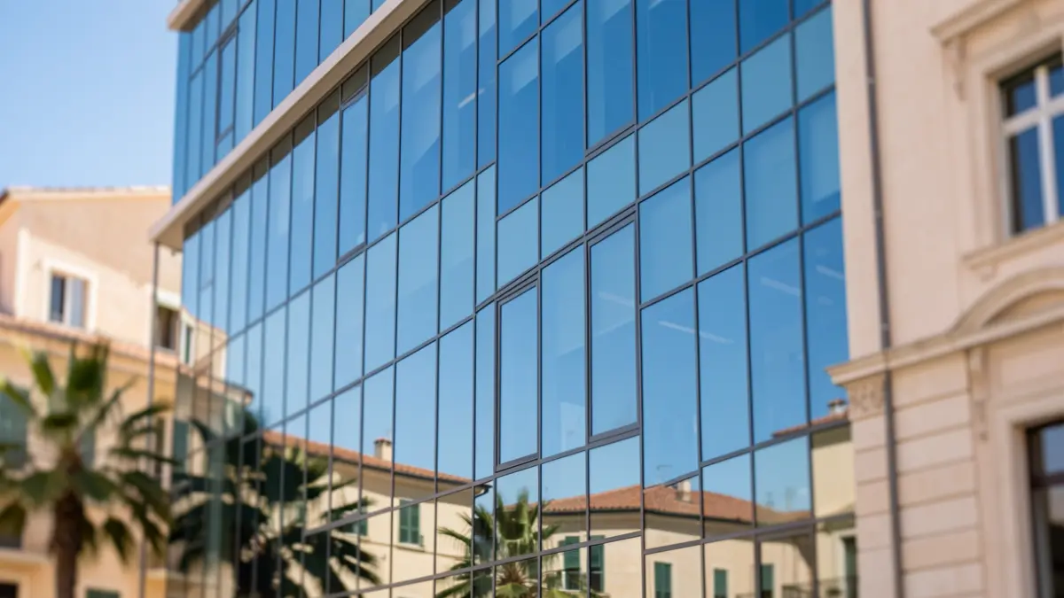 Imagen genérica de un edificio de oficinas moderno.