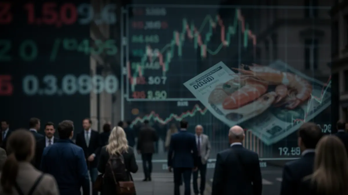 Imagen abstracta que representa el fraude financiero y la malversación de fondos.
