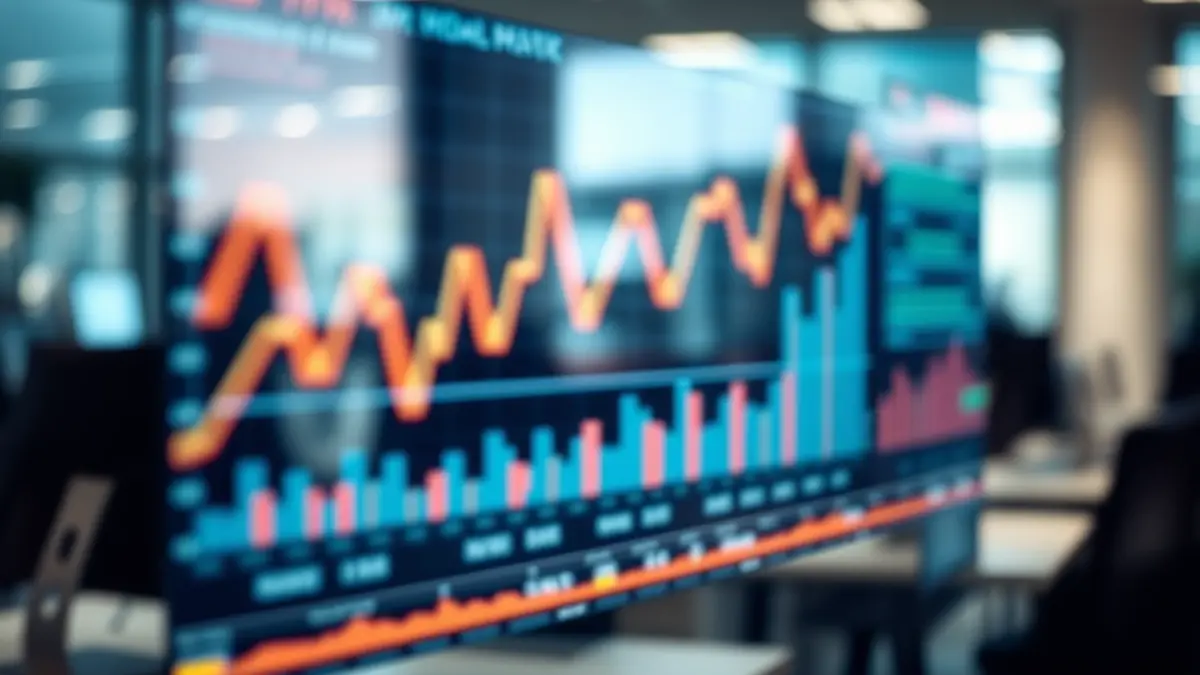 Generic image of economic graphs showing a positive trend in the labor market.