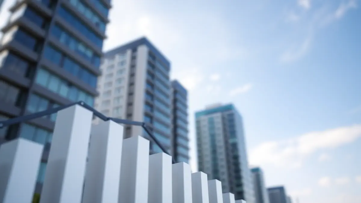 Generic image of a bar chart showing a downward trend, symbolizing economic improvement.