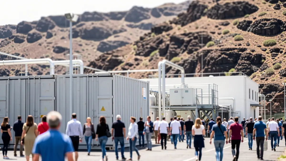 Generic image of an industrial waste management facility.