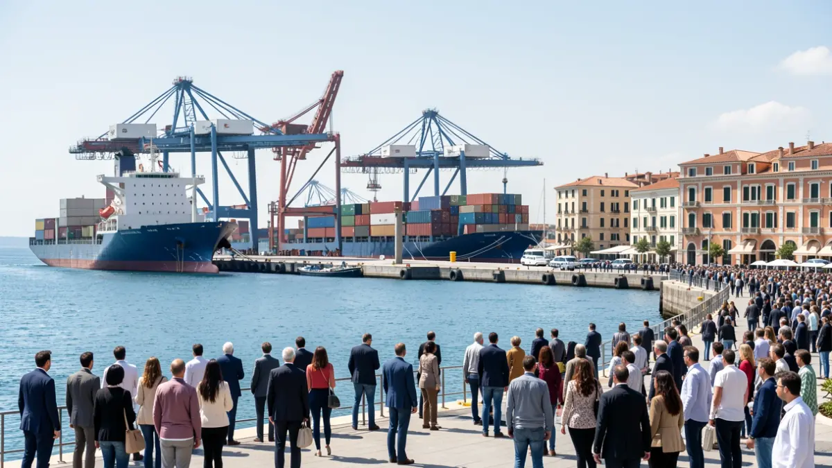 Imagen genérica de las instalaciones portuarias.