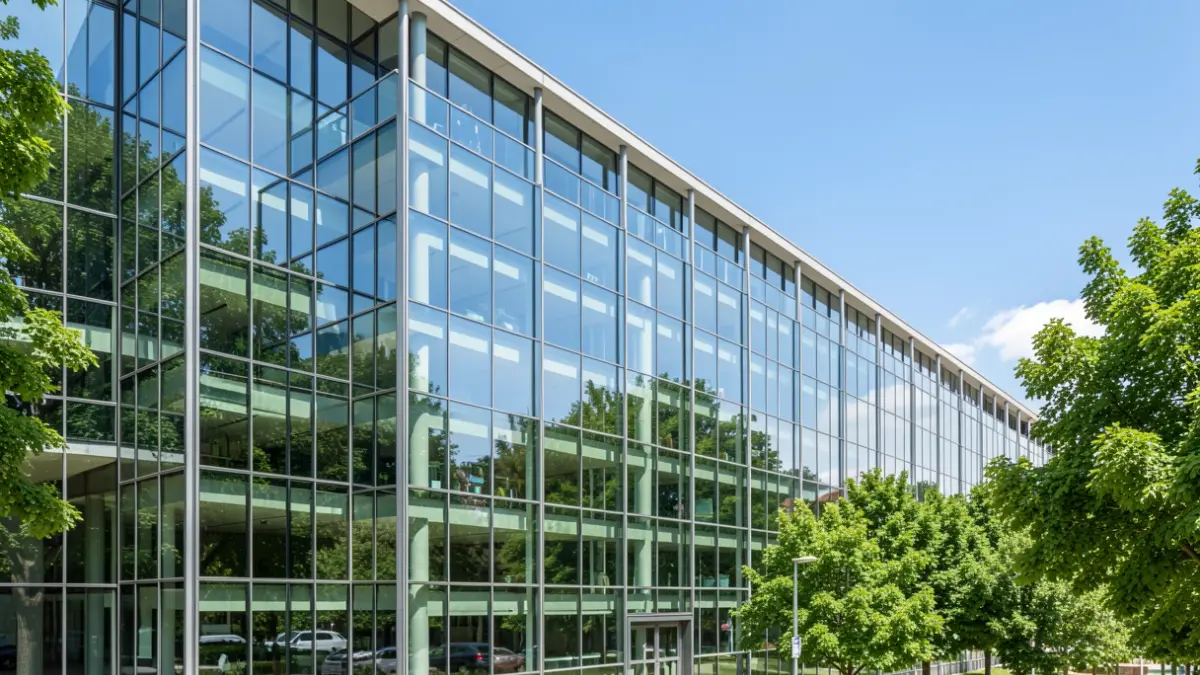 Generic image of the Barcelona Biomedical Research Park building facade.