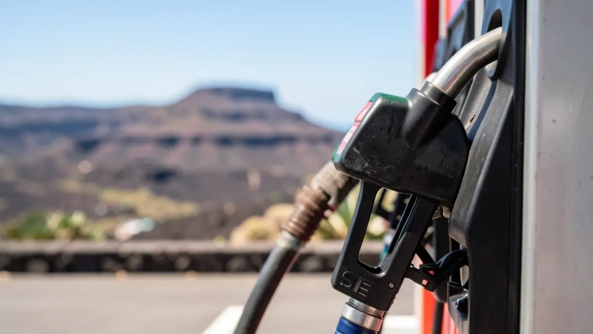 Generic image of a fuel pump at a gas station.