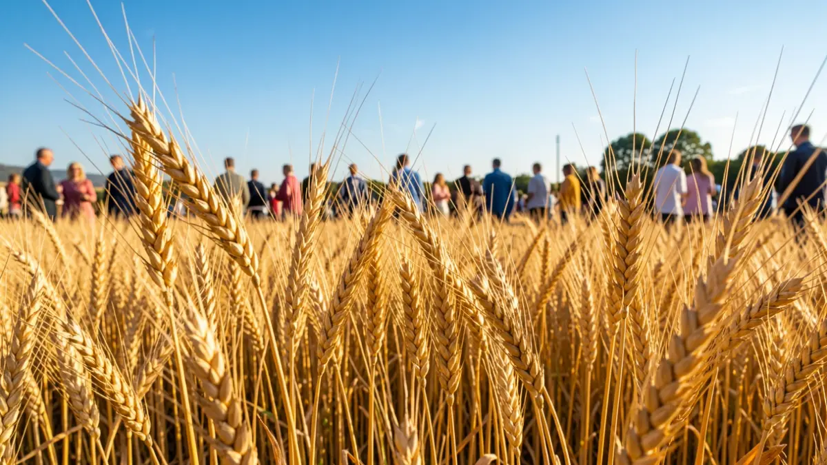 Imagen genérica de un campo de cultivo de cereales en la Comunidad de Madrid.