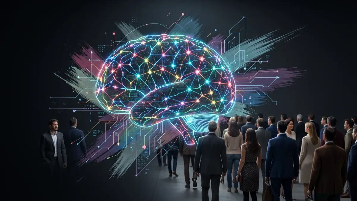 Imagen genérica de la inteligencia artificial y la creatividad.