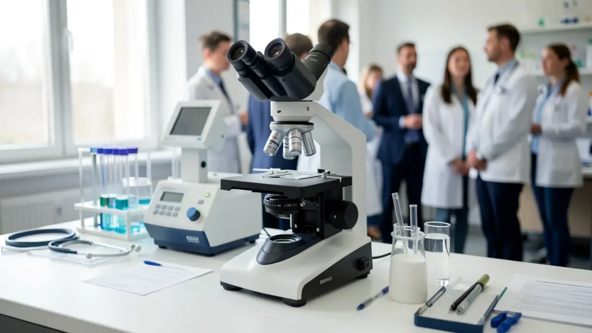 Imagen genérica de equipamiento de laboratorio para investigación sanitaria.