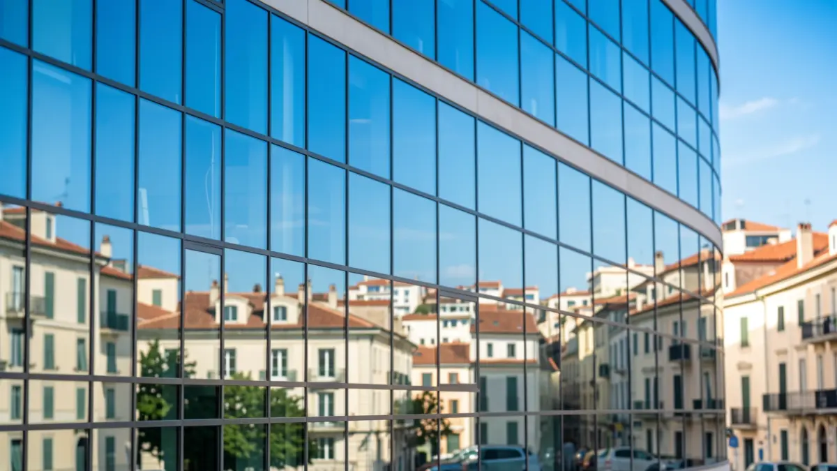 Generic image of a modern office building.
