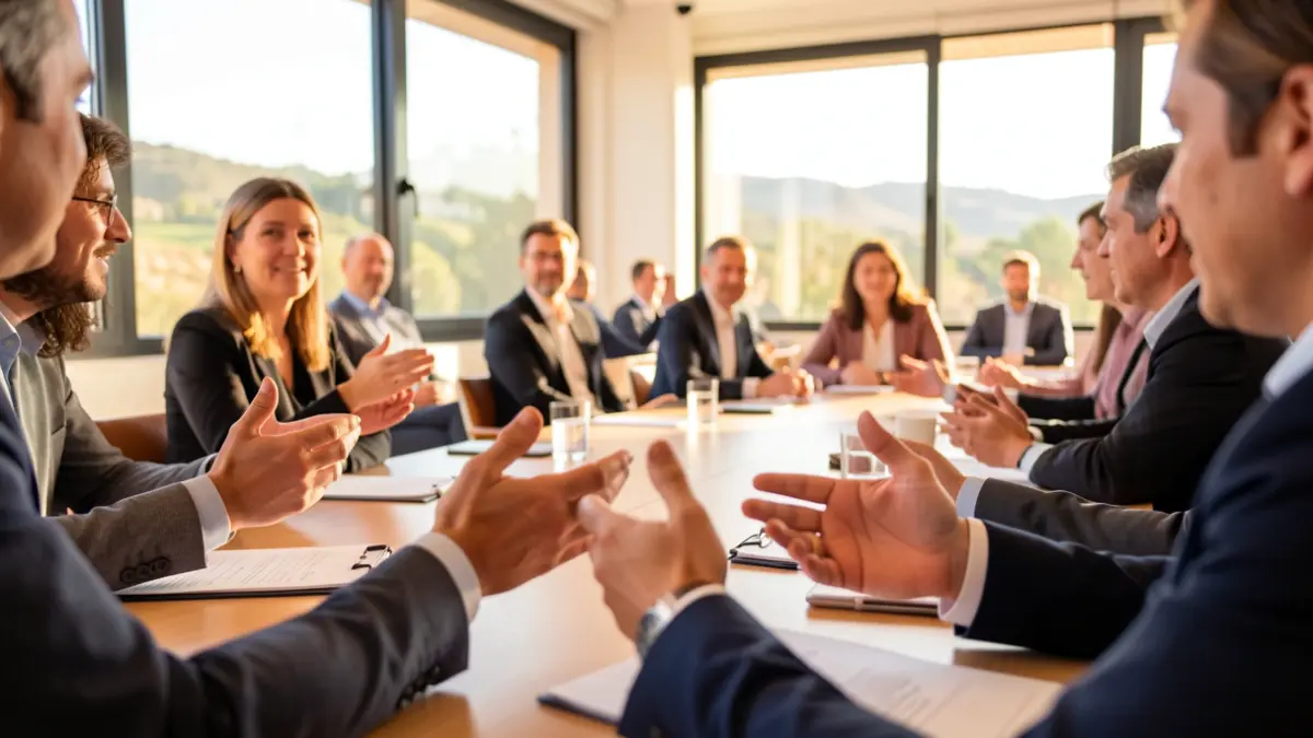 Generic image of a business seminar in Andalucía.