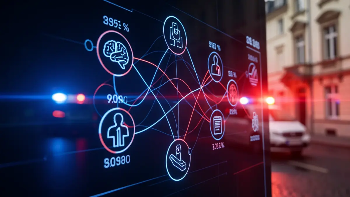 Generic image of artificial intelligence processing emergency data.