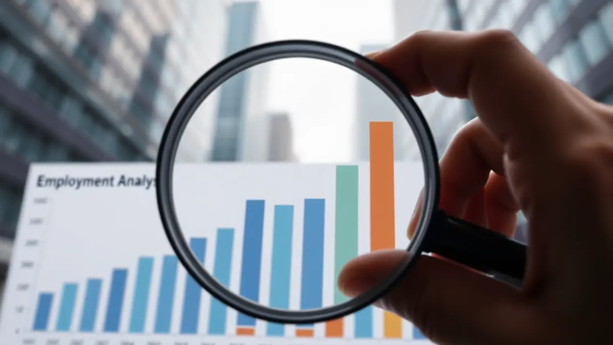 Imagen genérica de análisis económico y tendencias de empleo.