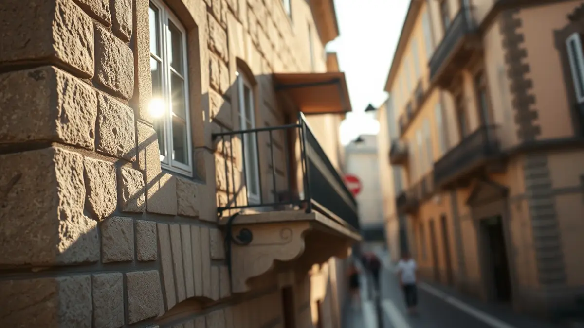 Imaxe dun edificio histórico na Praza da Catedral de Mondoñedo.