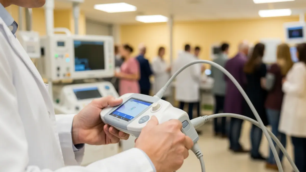 Imagen genérica de un equipo médico de alta tecnología.