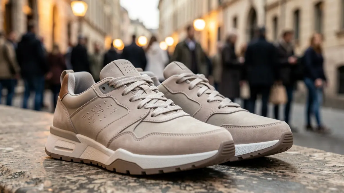 Imagen genérica de zapatillas inclusivas.