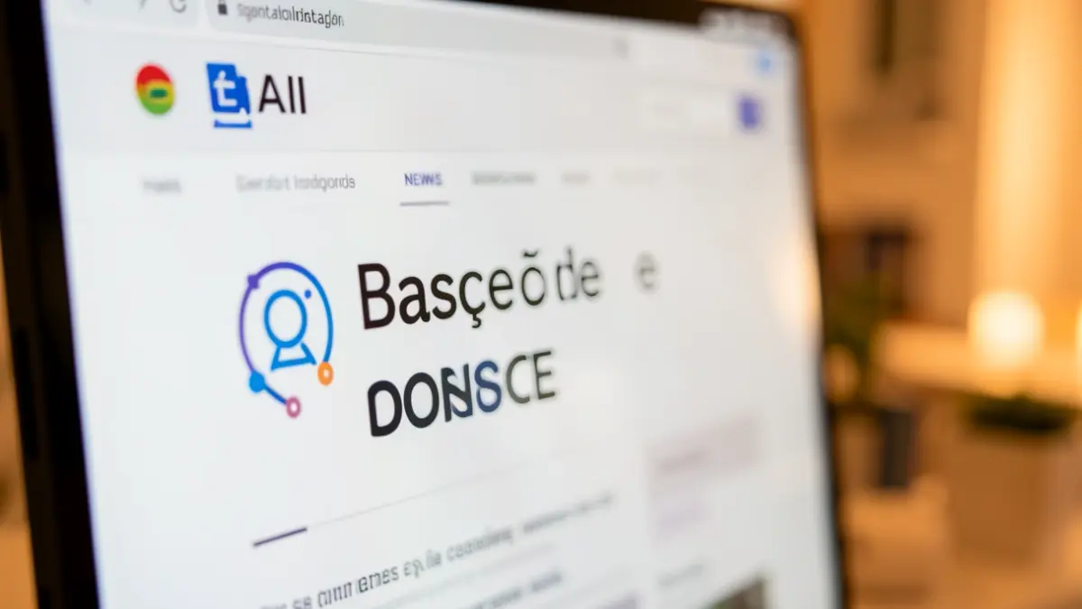 Generic image of a digital interface displaying AI-powered simplified text.