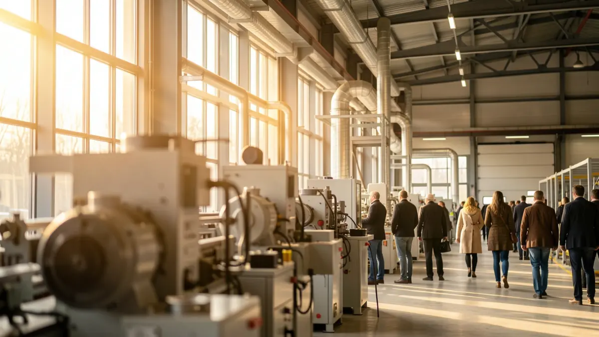 Imagen de las instalaciones industriales de una empresa en Castalla.