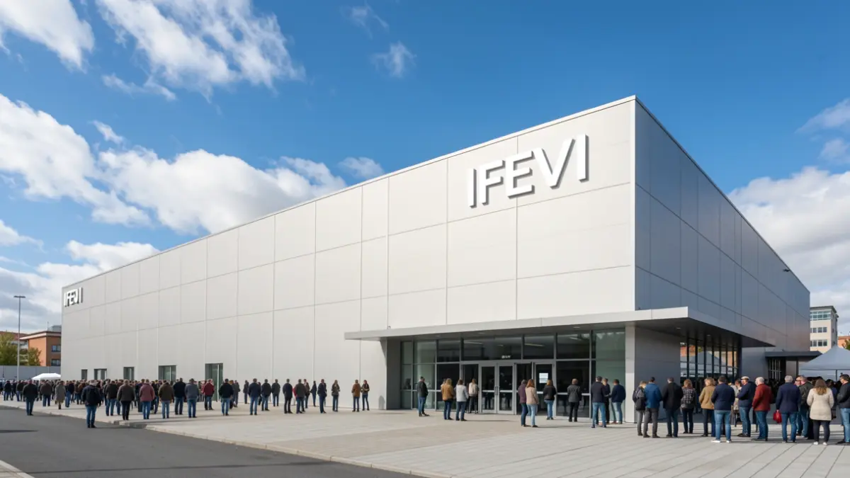 Imagen genérica del exterior del recinto ferial IFEVI en Vigo.