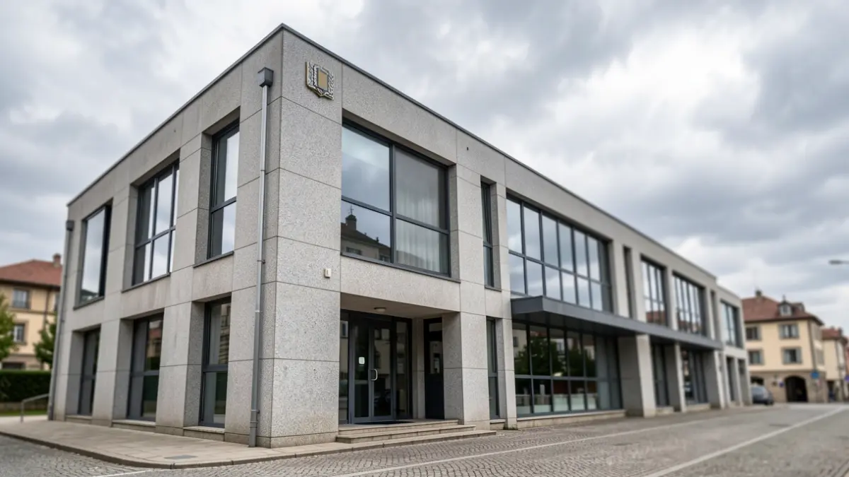 Imagen genérica de un edificio administrativo público en Galicia.