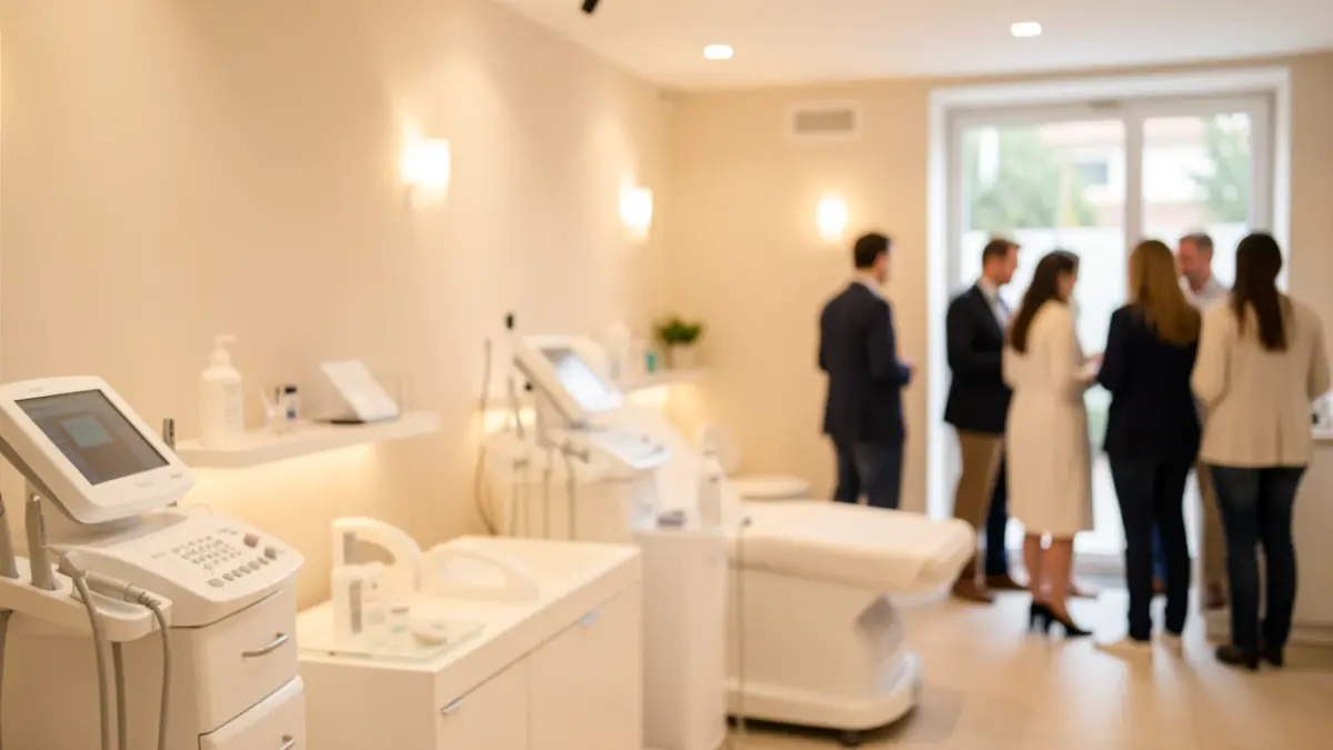 Generic image of a modern aesthetic medicine clinic.