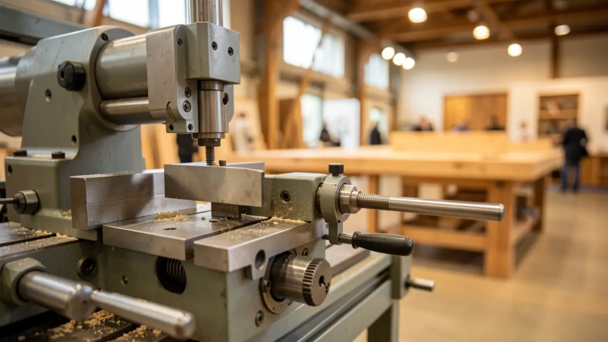 Imagen genérica de maquinaria industrial para la madera.