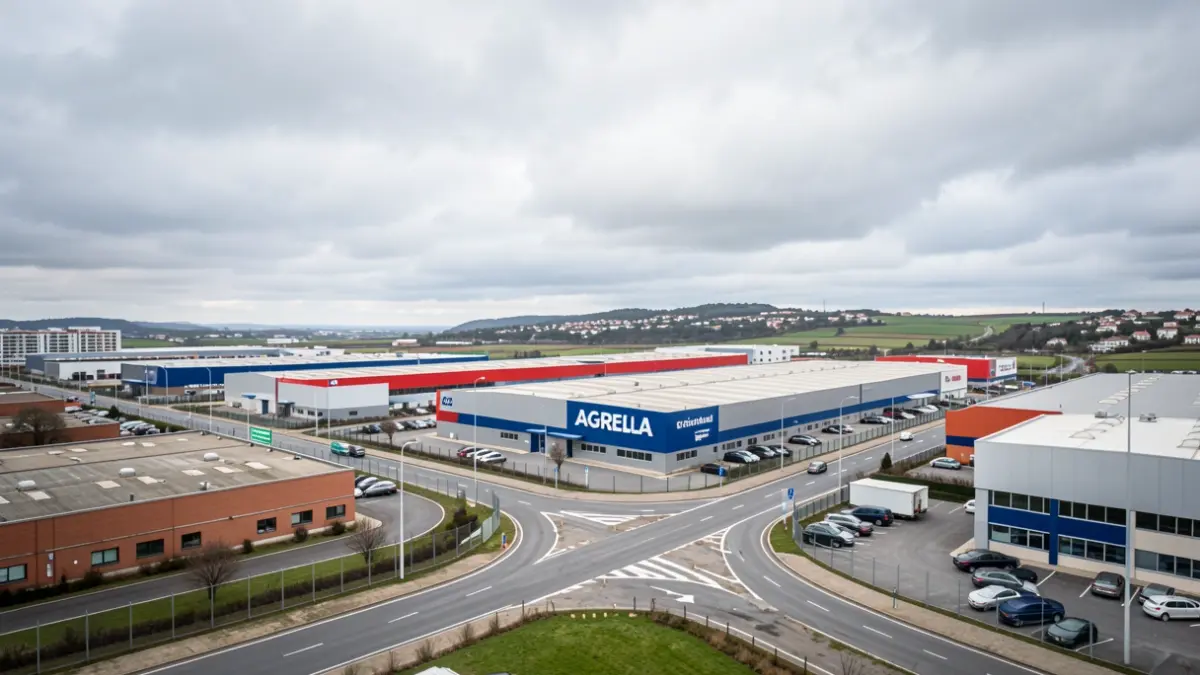 Imagen genérica del polígono industrial de Agrela en A Coruña.