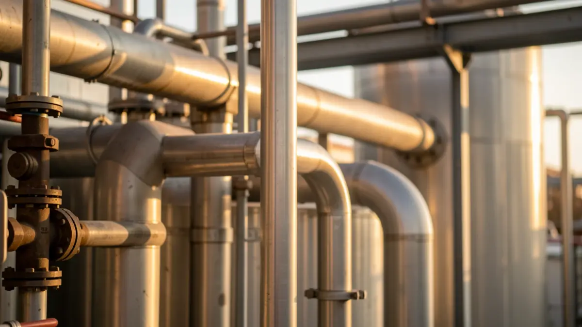 Generic image of chemical industrial facilities.