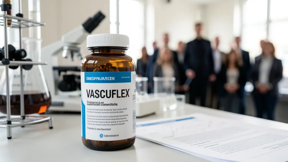 Generic image of a food supplement for vascular health.