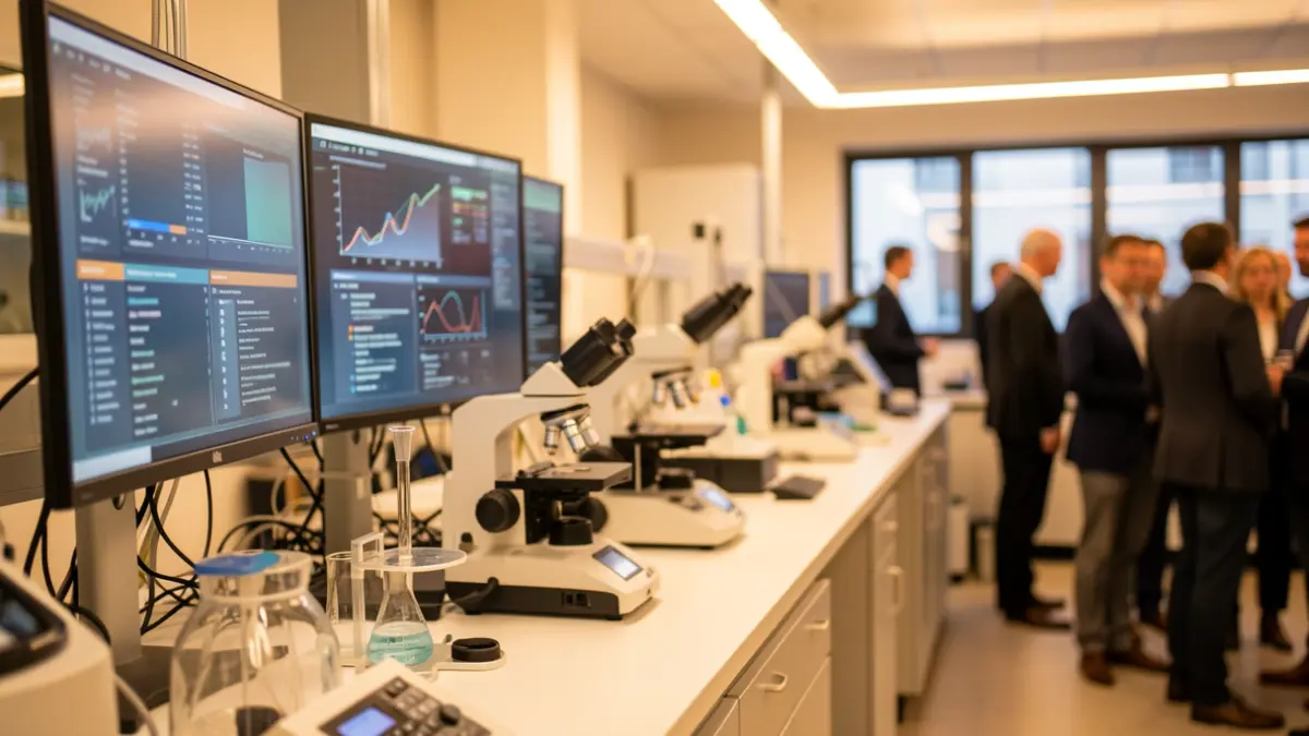 Generic image of technological research laboratories.