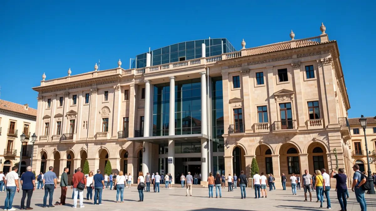 Fachada del Palacio de Congresos de Córdoba.