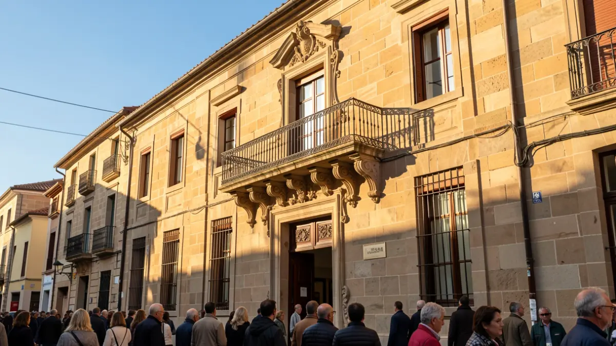 Imagen genérica de un edificio institucional catalán.