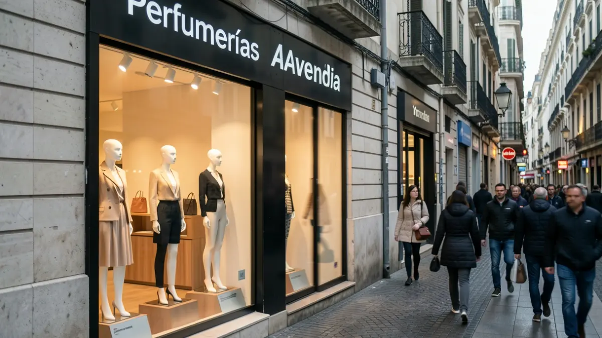 Imagen genérica de una tienda de perfumería.