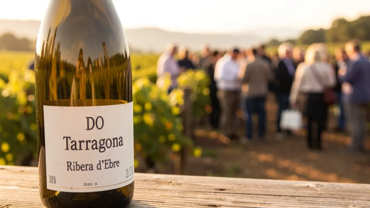 Imagen genérica de vinos de la DO Tarragona.