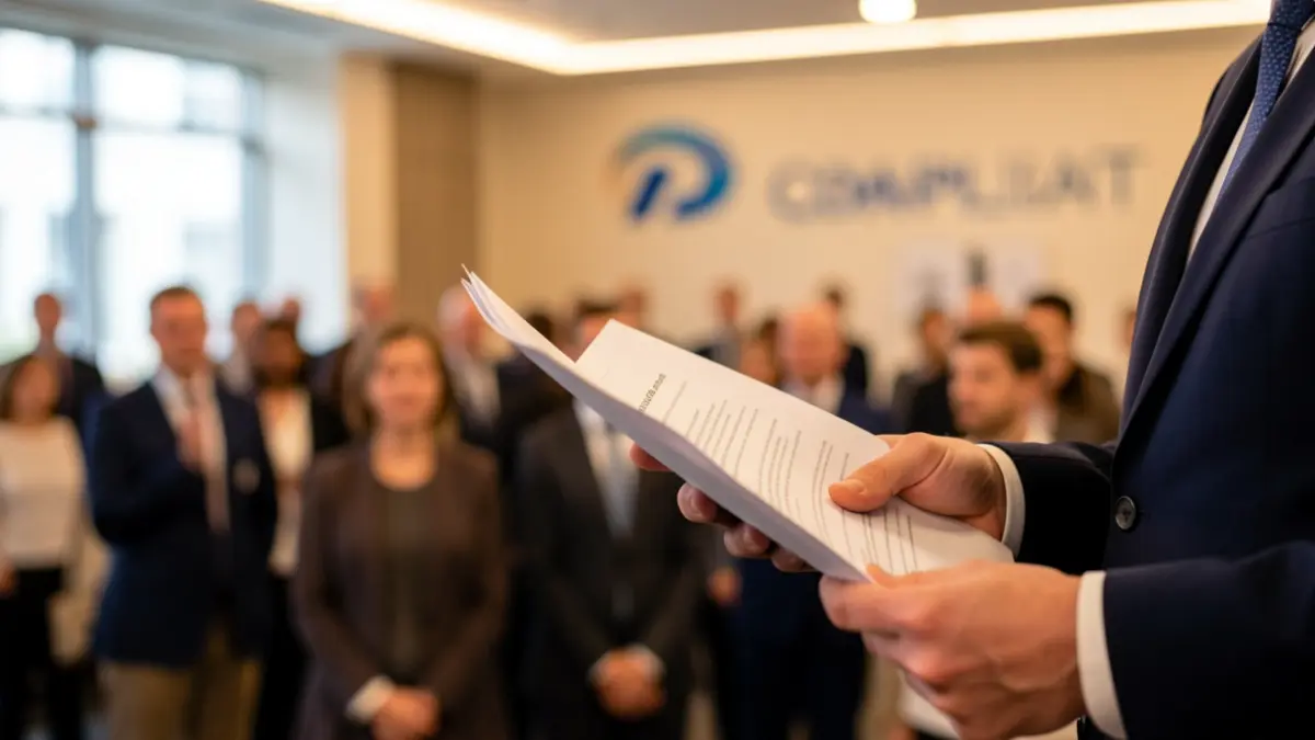 Generic image of a union hand holding a document.