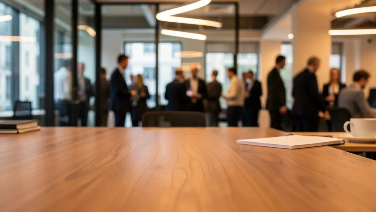 Generic image of a professional office environment.