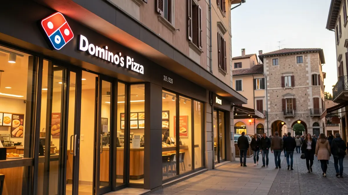 Generic image of a Domino's Pizza restaurant in the Valencian Community.
