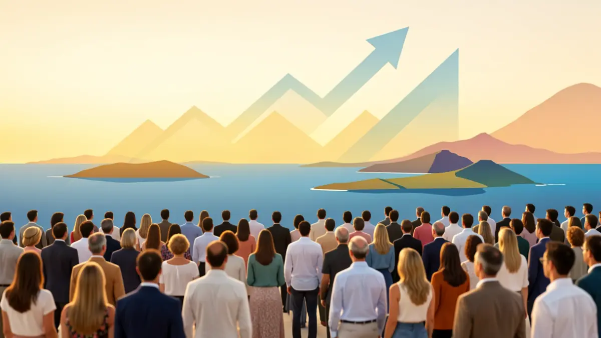 Generic image of economic growth and job creation in the Canary Islands.