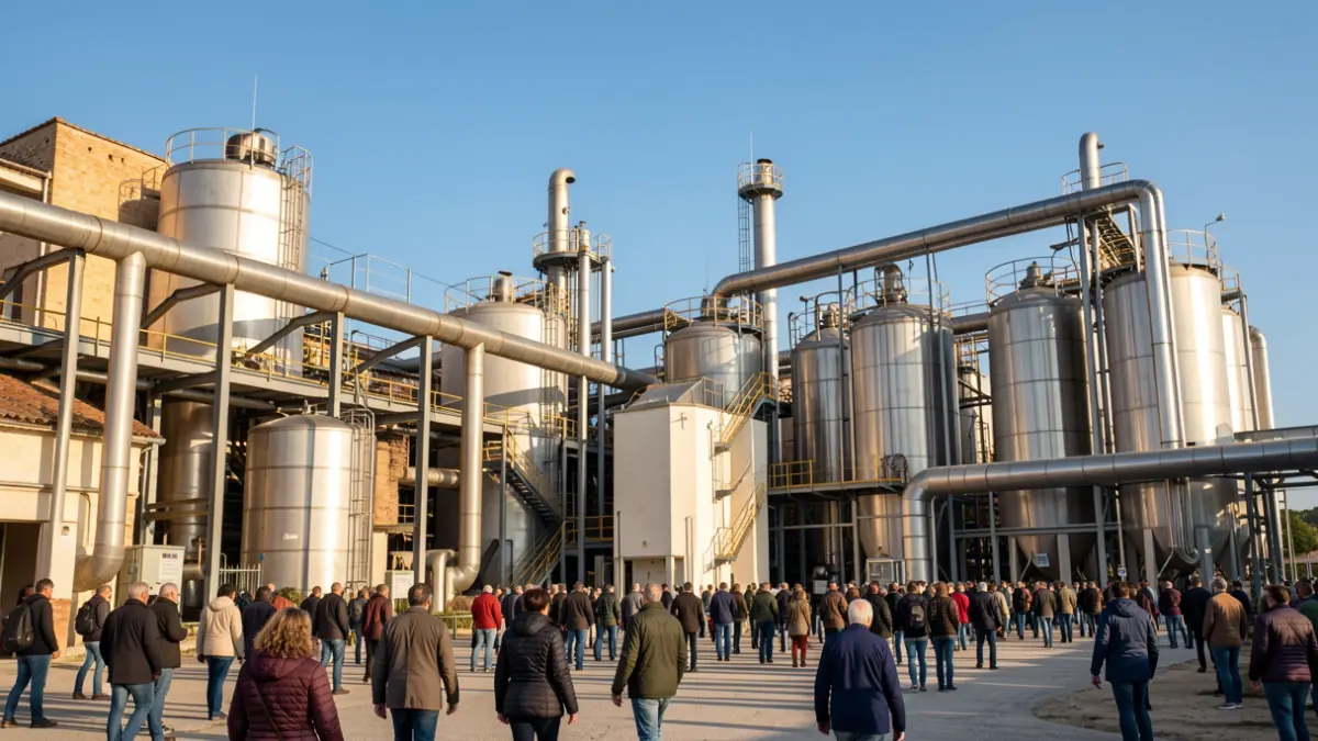 Complejo industrial en Tarragona donde se realizarán las obras de descarbonización.