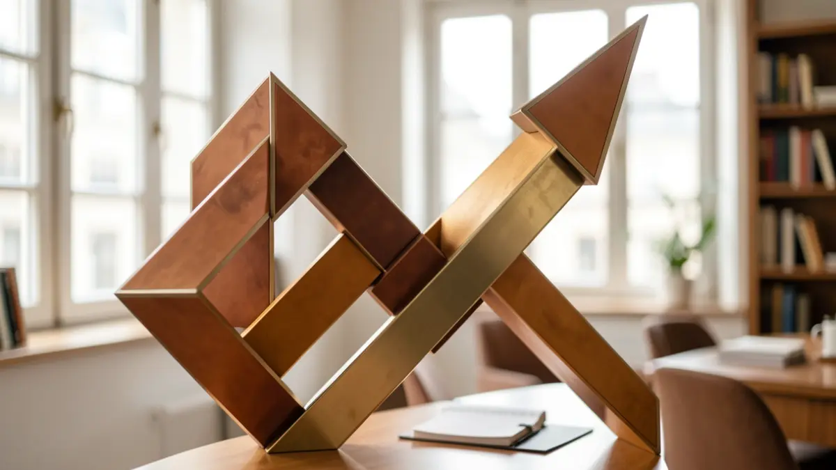 Generic image: Geometric shapes representing corporate growth and collaboration.
