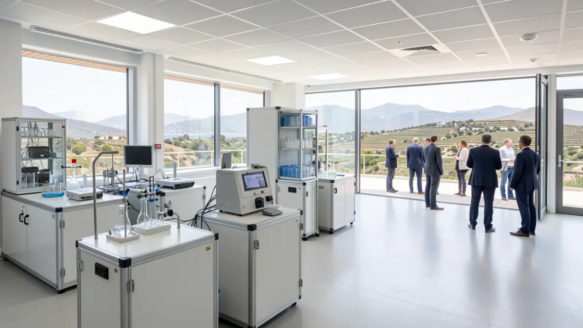 Image of an R&D&i laboratory at the Gran Canaria Technology Park.