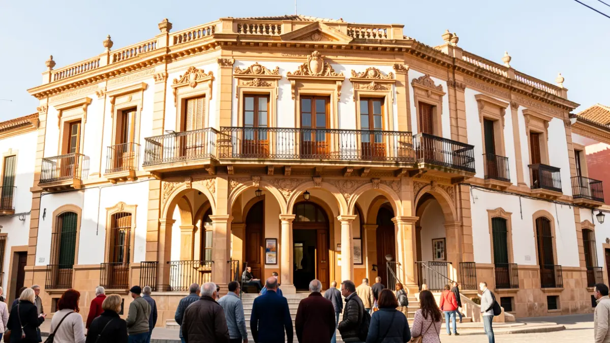 Generic facade of an Andalusian town hall.