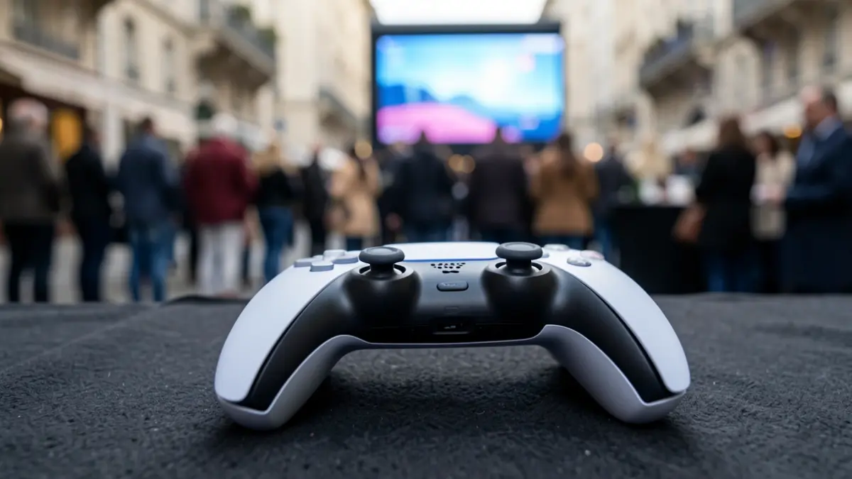Generic image of a PlayStation 5 controller.