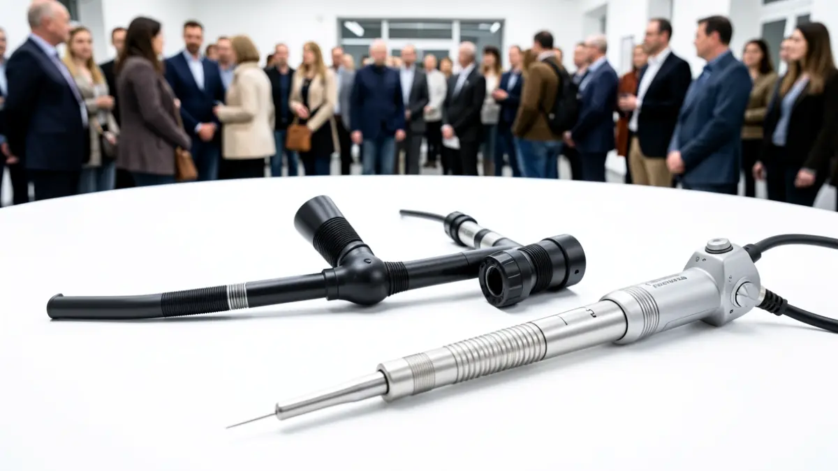 Imagen genérica de equipamiento médico para diagnóstico y tratamiento de neumología y otorrinolaringología.