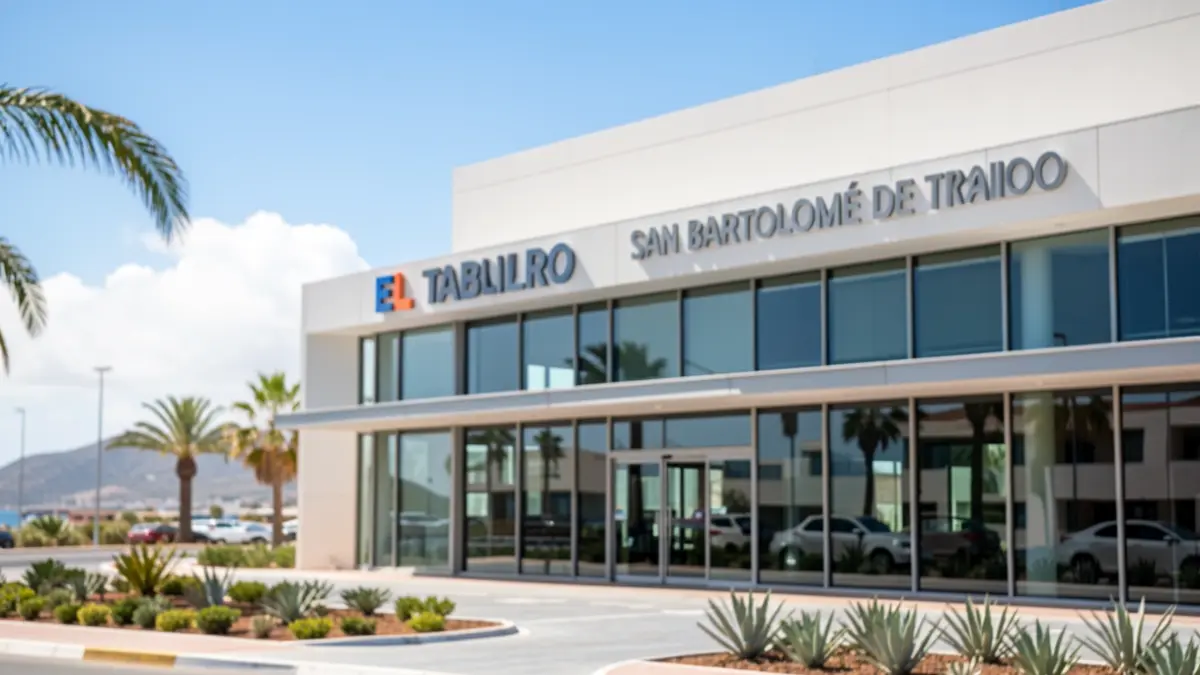 Expansion of the El Tablero commercial center in San Bartolomé de Tirajana.