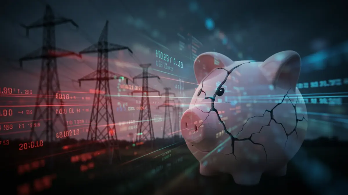 Imagen genérica de fraude económico en el mercado energético.