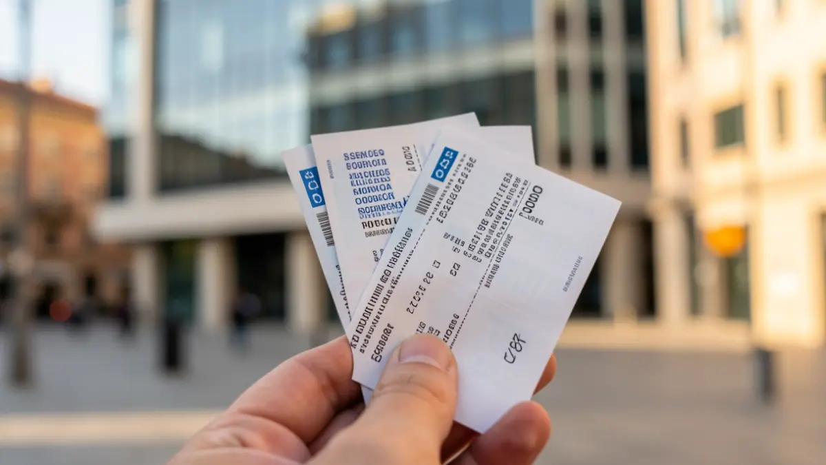 Generic image of social security contribution documents.