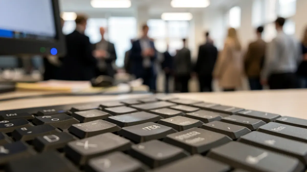 Imagen genérica de un teclado de ordenador.